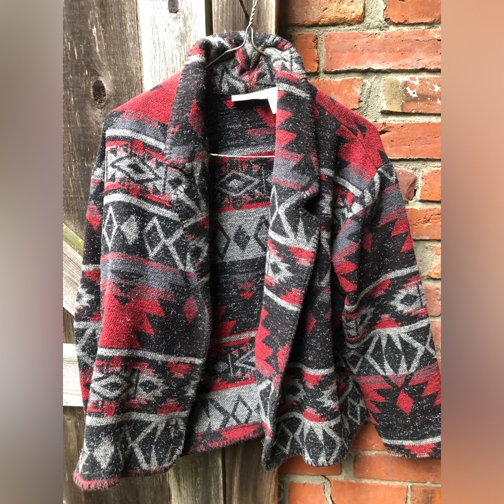 Women’s Vintage Boho Aztec Jacket